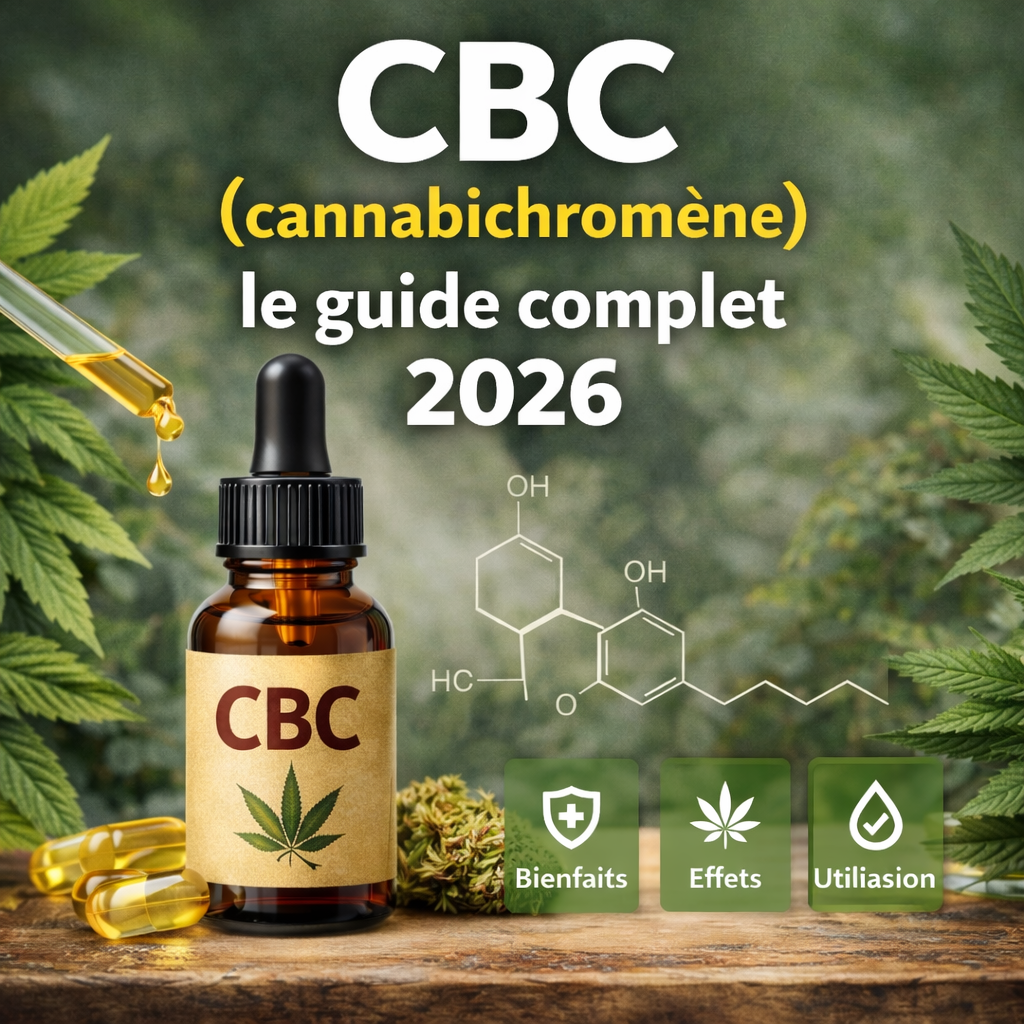 CBC cannabichromène : guide complet 2026 sur les effets, bienfaits et utilisation du cannabinoïde issu du chanvre