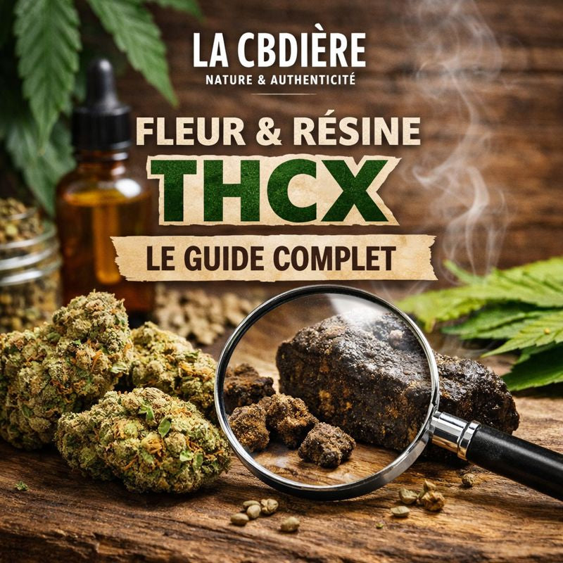 notre sélection de fleurs et résines THCX LA CBDIÈRE