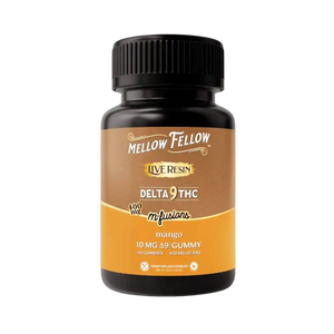Gummies THC Live Resin 400mg Mellow Fellow saveur mangue – bonbons THC vegan
