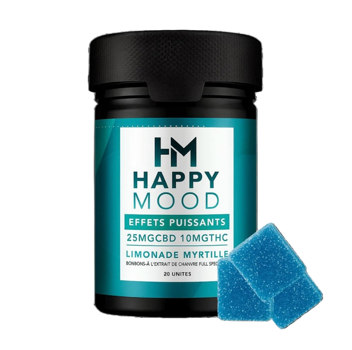 BOITE DE Gummies CBD 50mg + THC 10mg LA CBDIÈRE