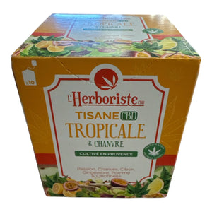 TISANE CBD TROPICALE LA CBDIÈRE