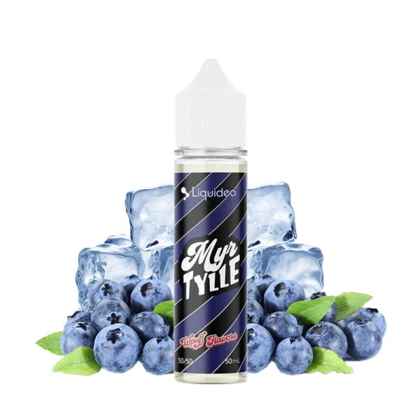 e liquide myrtille glacee 50ml liquideo wpuff flavors flacon cigarette electronique