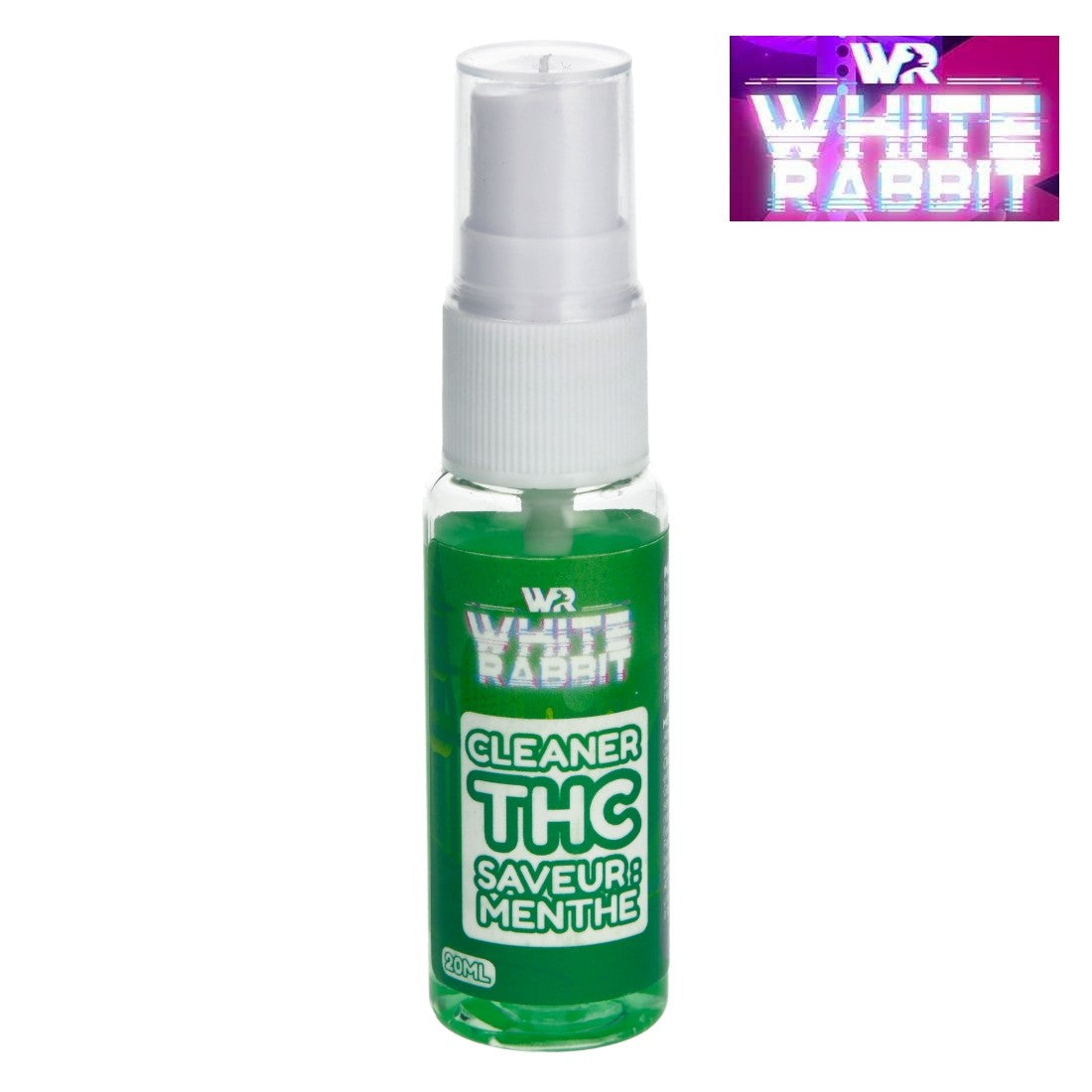 SPRAY ANTI THC - WHITE RABBIT Menthe 20ml | LA CBDIRE SPRAY ANTI THC - WHITE RABBIT Menthe 20ml | LA CBDIRE