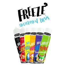 E-liquides Liquideo Freeze 50ml aux saveurs fruitées fraîches – gamme française premium pour cigarette électronique