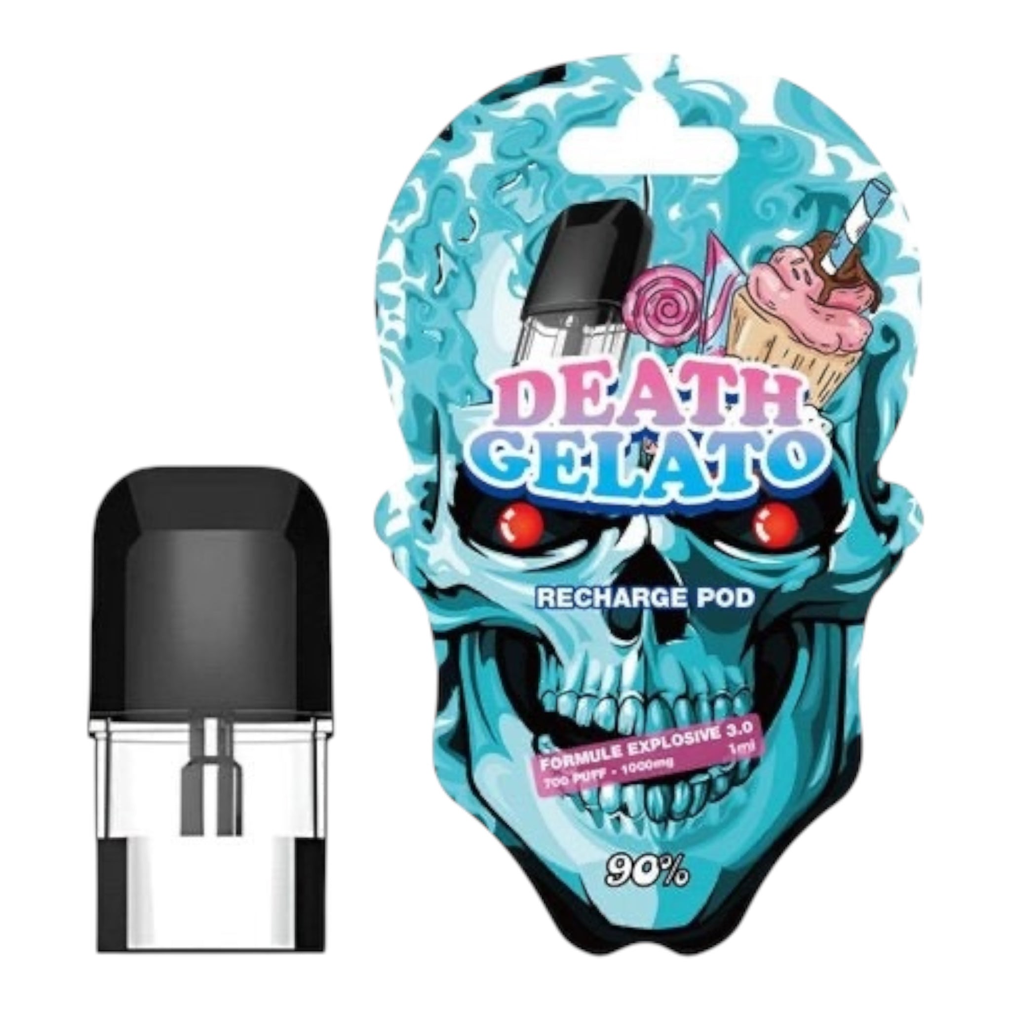 CARTOUCHE 700 Puff Skull Dark Skunk LA CBDIÈRE