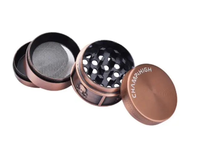 GRINDER SKULL  pour fleurs et résines de CBD La CBDière