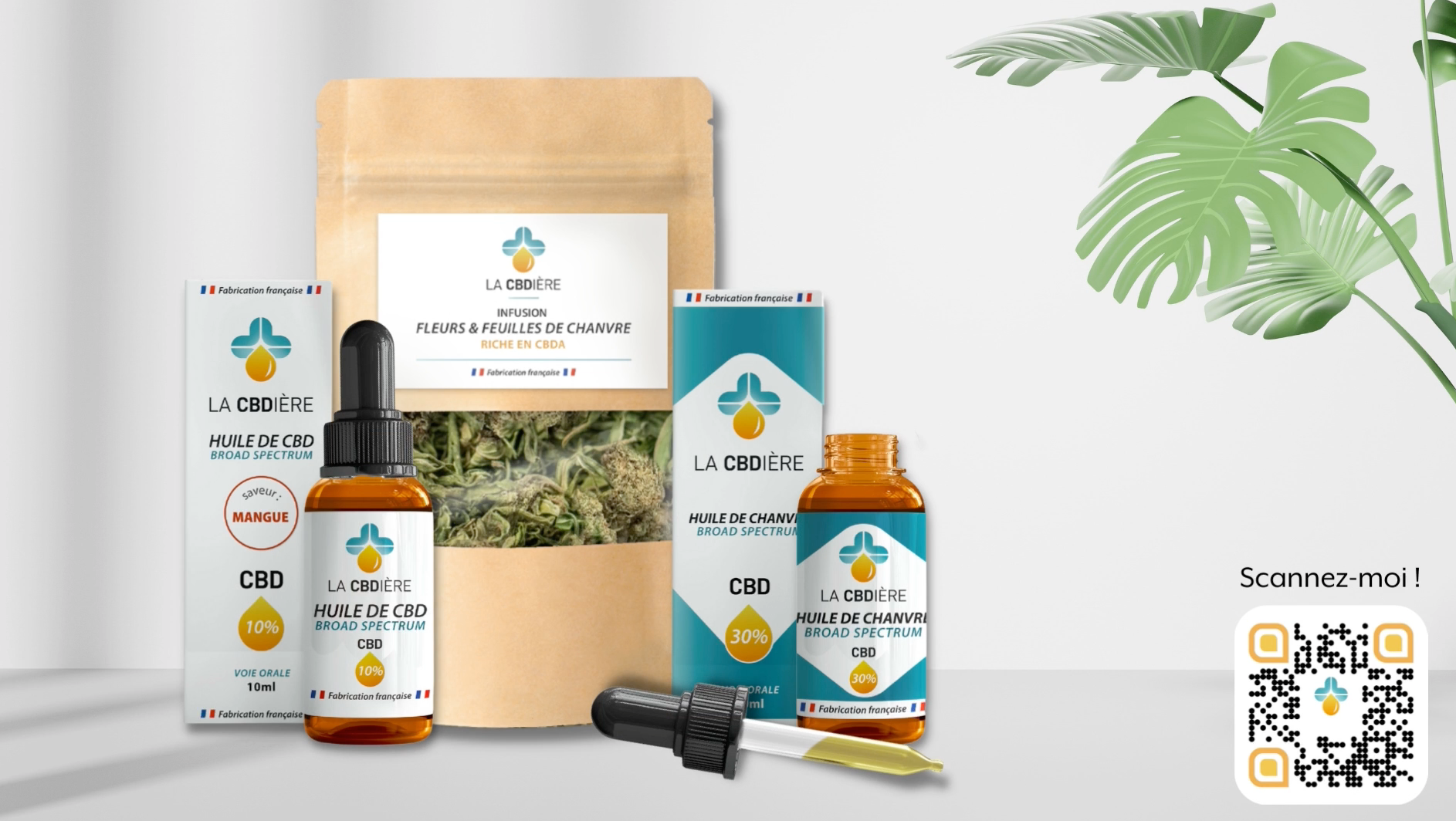 LA CBDIÈRE Votre boutique CBD française en ligne Produits de confiance et de qualité. HUILE CBD, FLEUR CBD, TISANE CBD