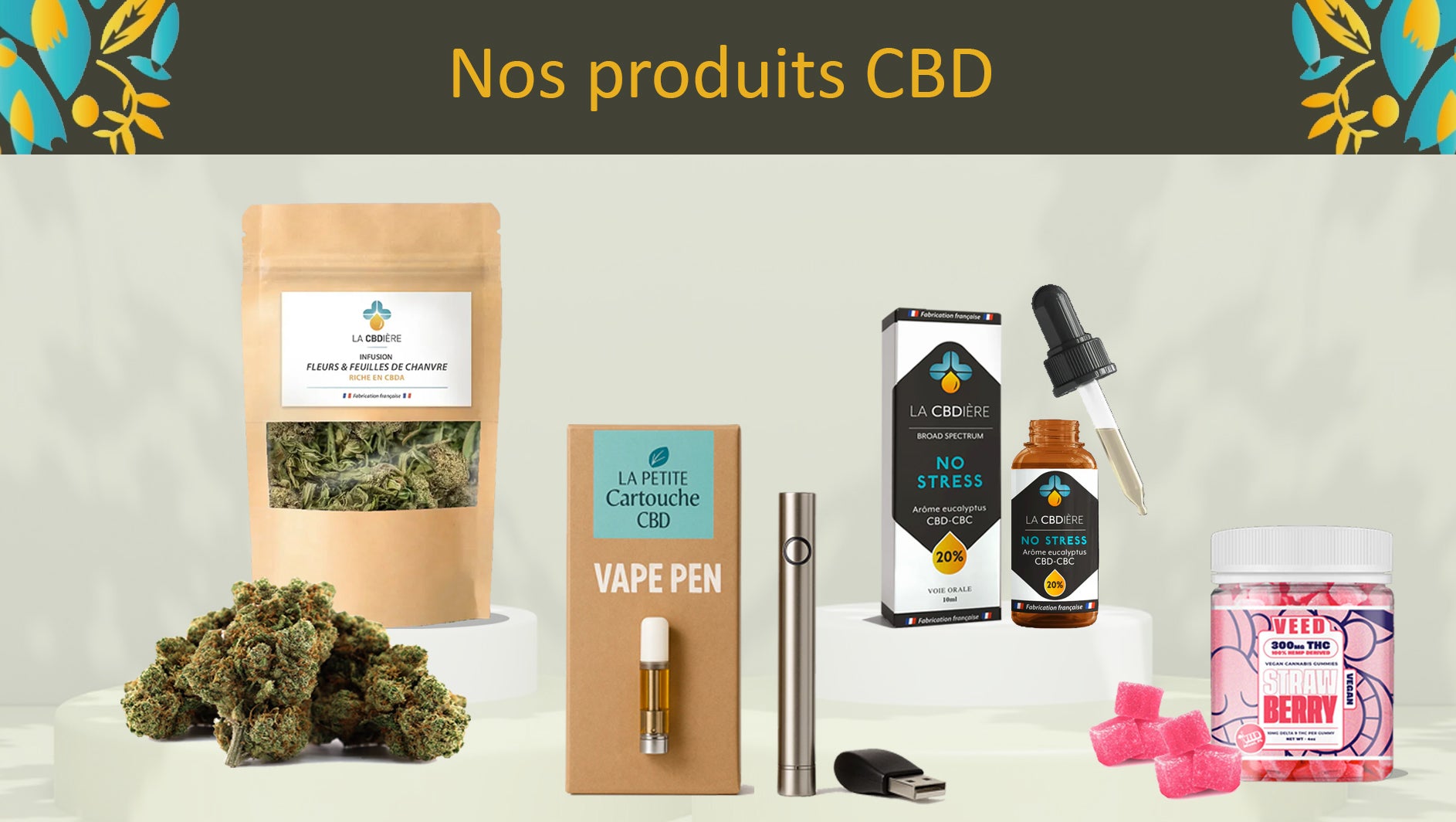 LA CBDIÈRE  Achat CBD en ligne 