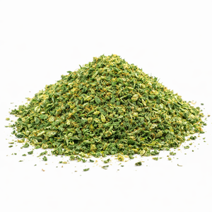 Trim de fleurs de CBD Premium LA CBDIÈRE riche en pollen, résidus nobles de fleurs CBD issus de cultures Glasshouse et Greenhouse, produit légal THC < 0,3 %, idéal pour vaporisation, infusion et cuisine au CBD