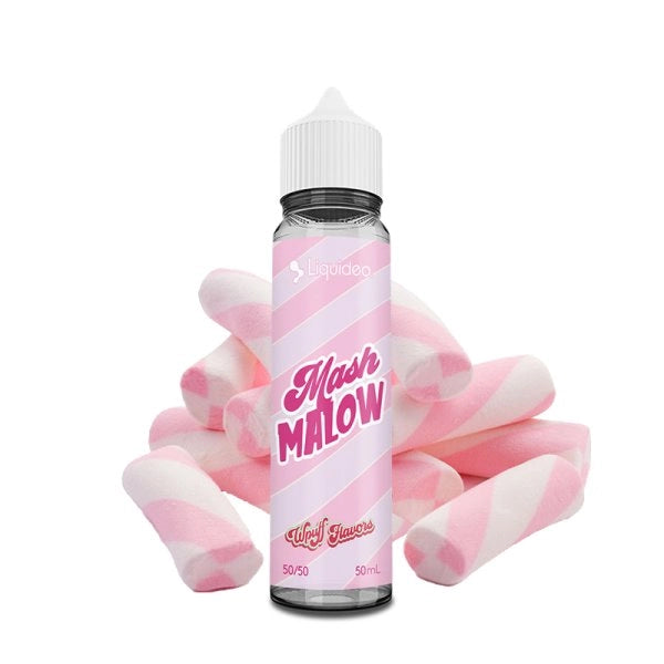 e liquide mashmalow 50ml liquideo wpuff flavors flacon cigarette electronique