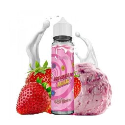 e liquide ice cream fraise 50ml liquideo wpuff flavors dessert fraise cigarette electronique