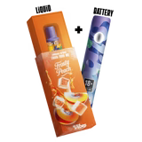 Pack Puff Vibes 2000MG + Cartouche saveur Frosty Peach pêche glacée