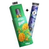 Pack Puff Vibes 2000MG + Cartouche saveur Mangogo mangue tropicale