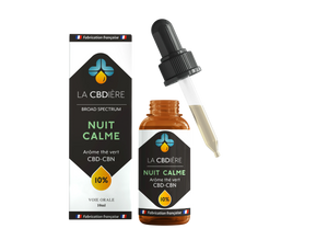 HUILE CBD+CBN - NUIT CALME - THÉ VERT