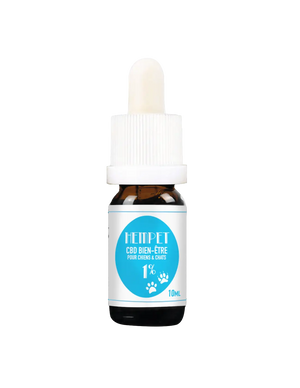 HUILES CBD POUR ANIMAUX   10ml LA CBDIERE